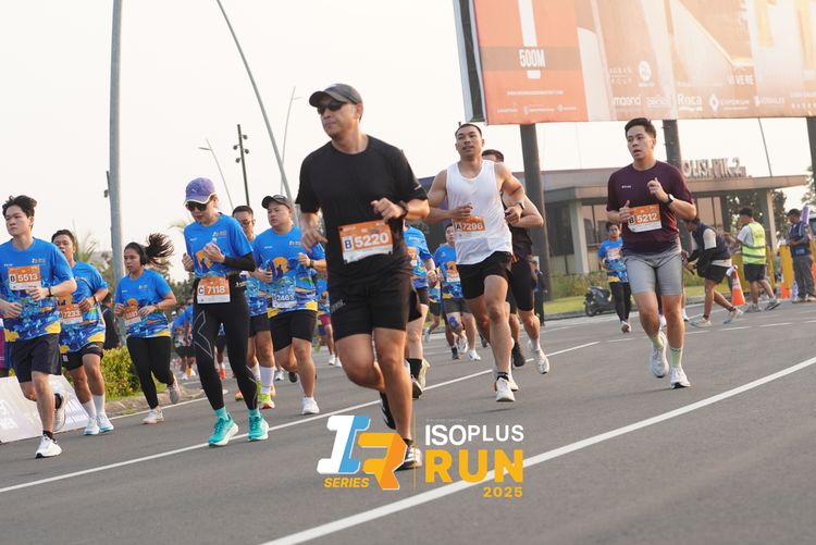 Race photo from ISOPLUS RUN 2025 - JAKARTA