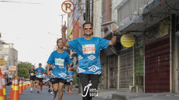 Race photo from Jabar Run 10K 2024