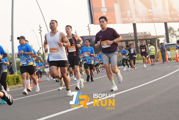 Race photo from ISOPLUS RUN 2025 - JAKARTA