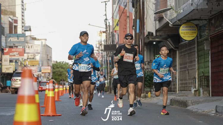 Race photo from Jabar Run 10K 2024