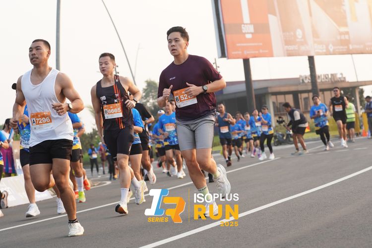 Race photo from ISOPLUS RUN 2025 - JAKARTA