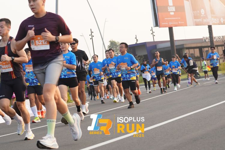 Race photo from ISOPLUS RUN 2025 - JAKARTA