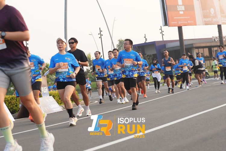 Race photo from ISOPLUS RUN 2025 - JAKARTA