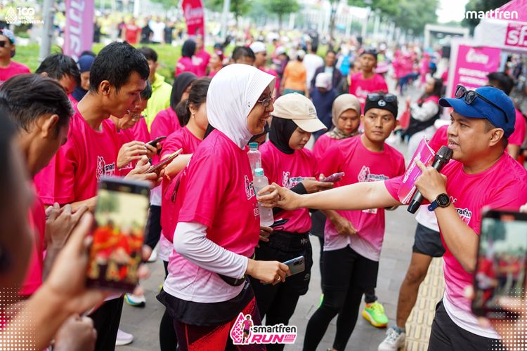 Race photo from Smartfren Run 2025 Vibes