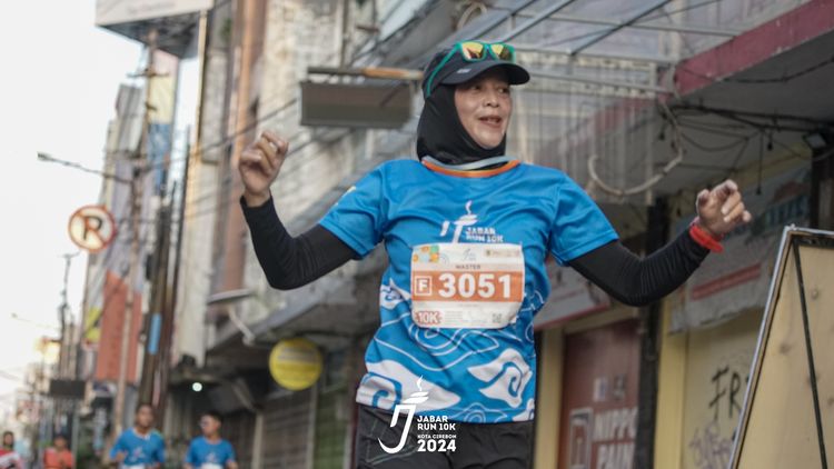 Race photo from Jabar Run 10K 2024