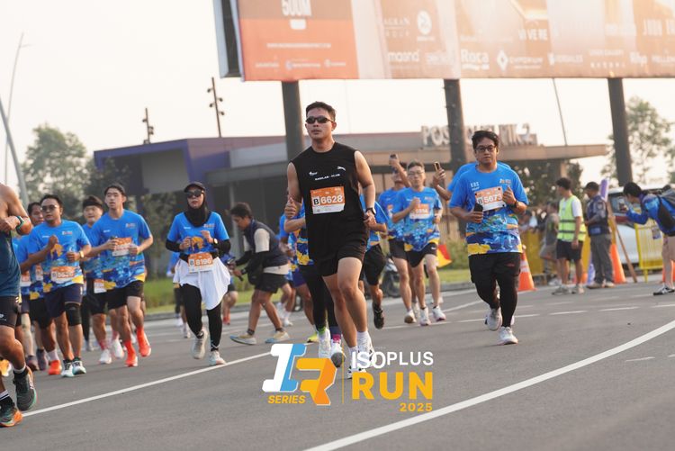 Race photo from ISOPLUS RUN 2025 - JAKARTA