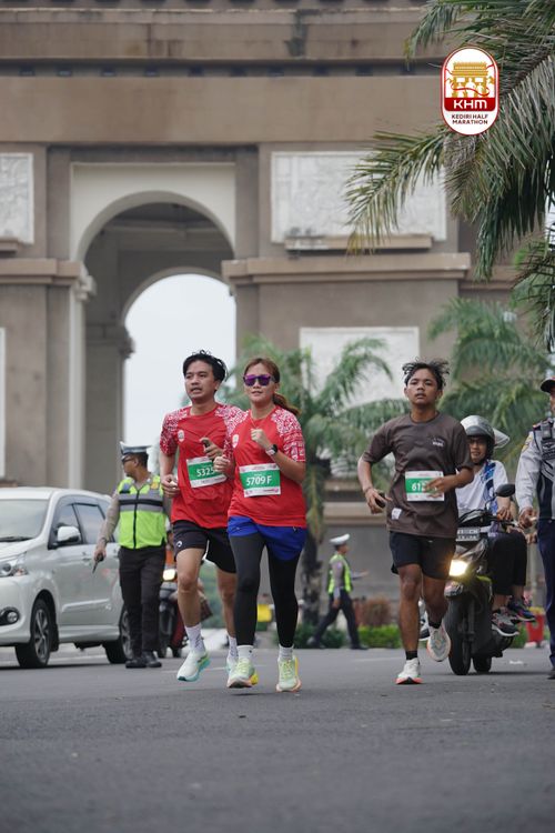 Race photo from Kediri Half Marathon 2025