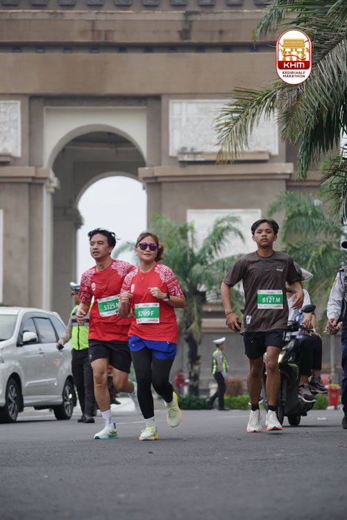 Race photo from Kediri Half Marathon 2025