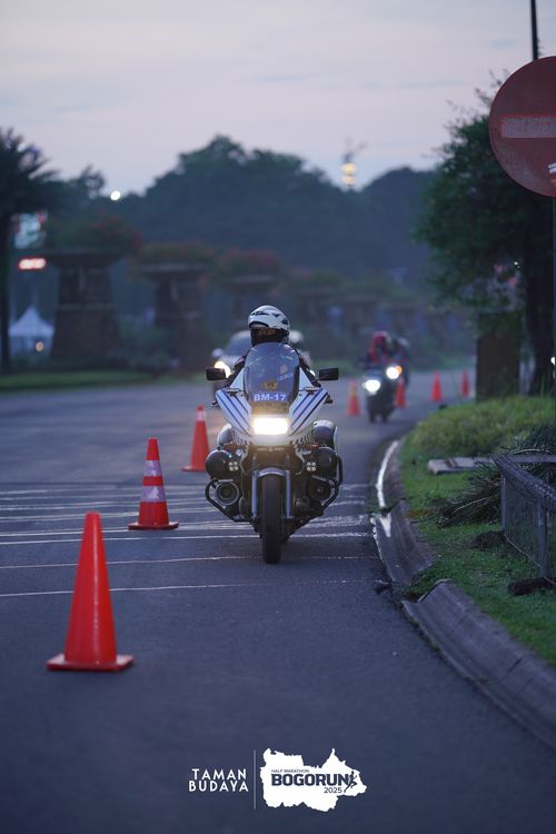 Race photo from Taman Budaya x BOGORUN 2025