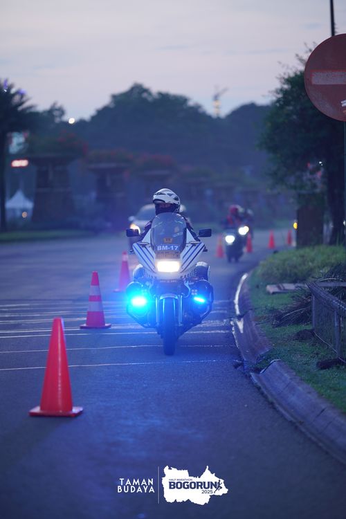 Race photo from Taman Budaya x BOGORUN 2025