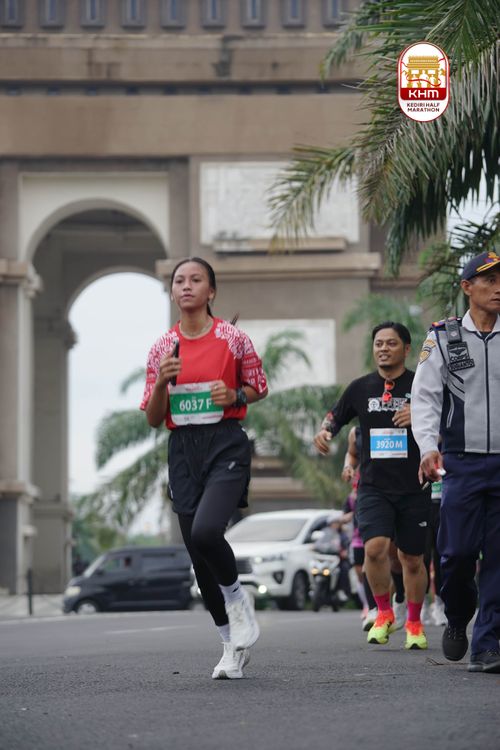 Race photo from Kediri Half Marathon 2025