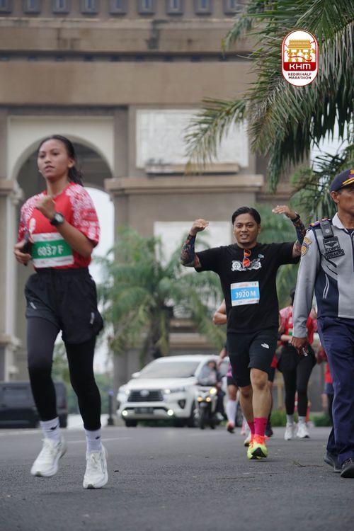 Race photo from Kediri Half Marathon 2025