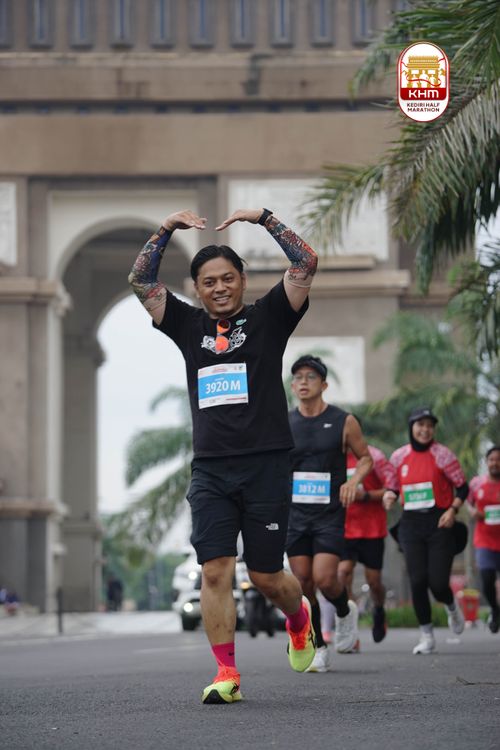 Race photo from Kediri Half Marathon 2025