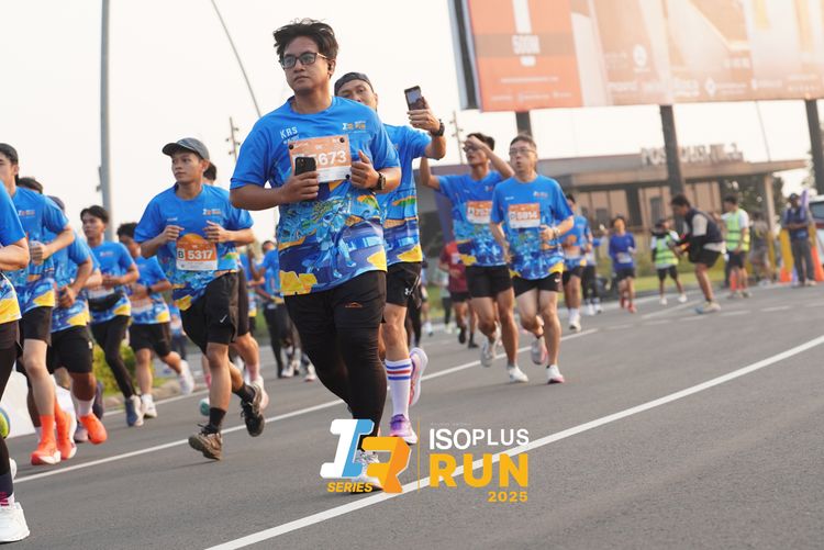 Race photo from ISOPLUS RUN 2025 - JAKARTA
