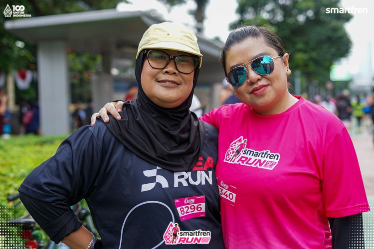 Race photo from Smartfren Run 2025 Vibes