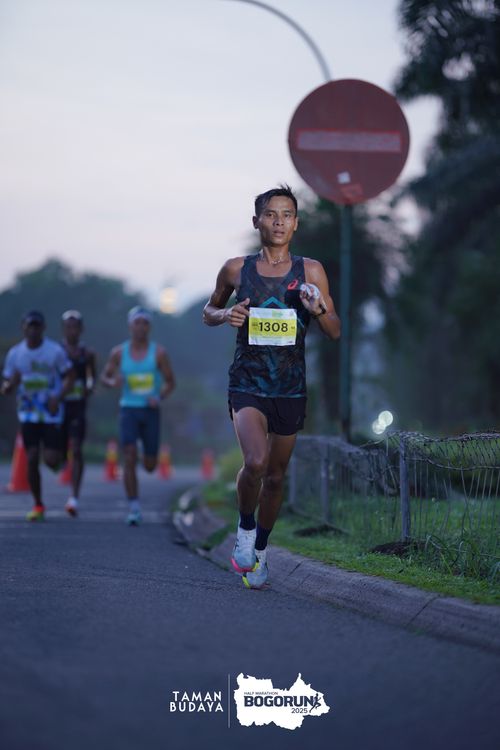 Race photo from Taman Budaya x BOGORUN 2025