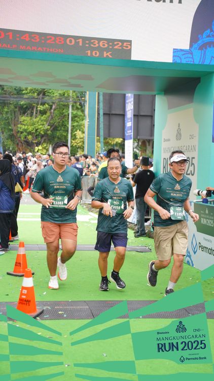 Race photo from Mangkunegaran Run 2025