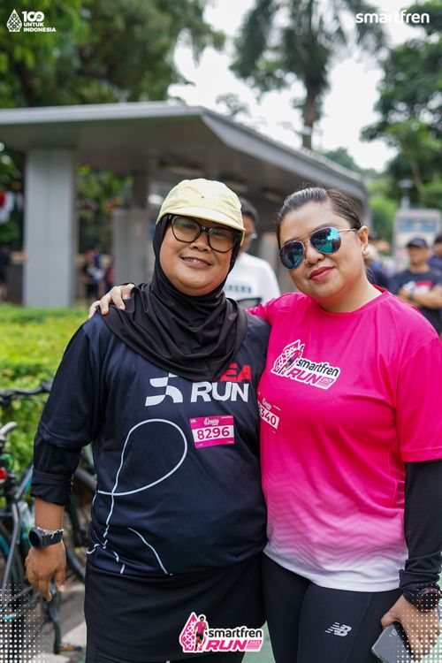 Race photo from Smartfren Run 2025 Vibes