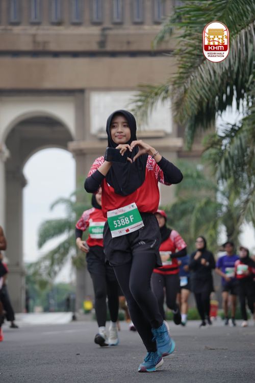 Race photo from Kediri Half Marathon 2025