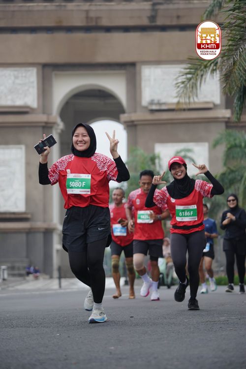 Race photo from Kediri Half Marathon 2025