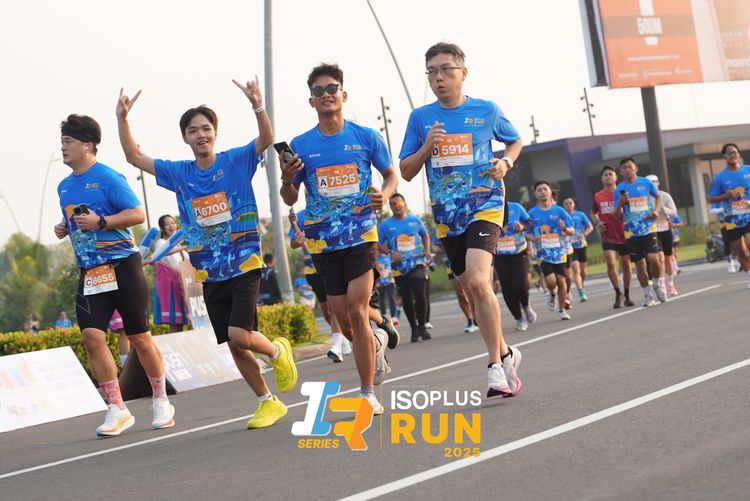 Race photo from ISOPLUS RUN 2025 - JAKARTA