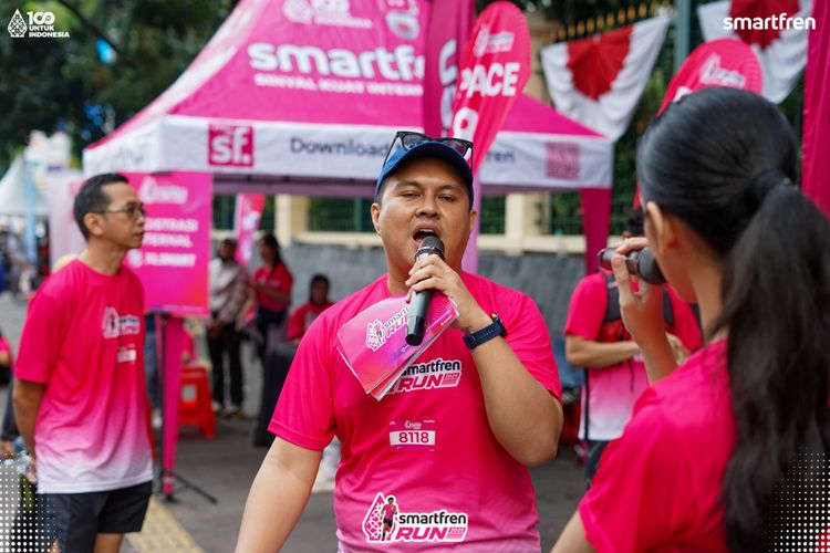 Race photo from Smartfren Run 2025 Vibes