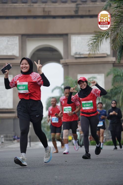 Race photo from Kediri Half Marathon 2025