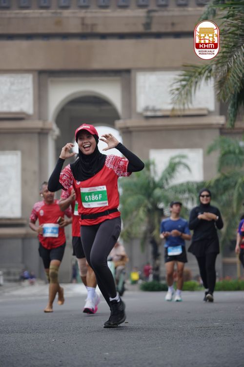 Race photo from Kediri Half Marathon 2025