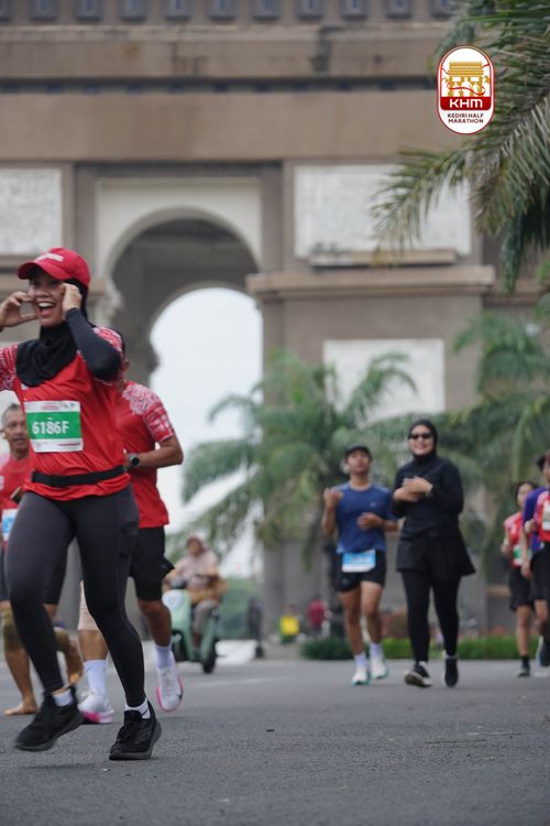 Race photo from Kediri Half Marathon 2025