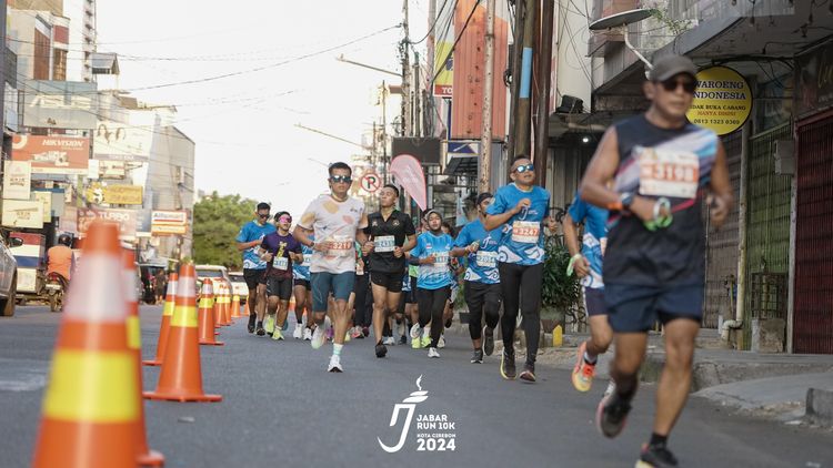 Race photo from Jabar Run 10K 2024