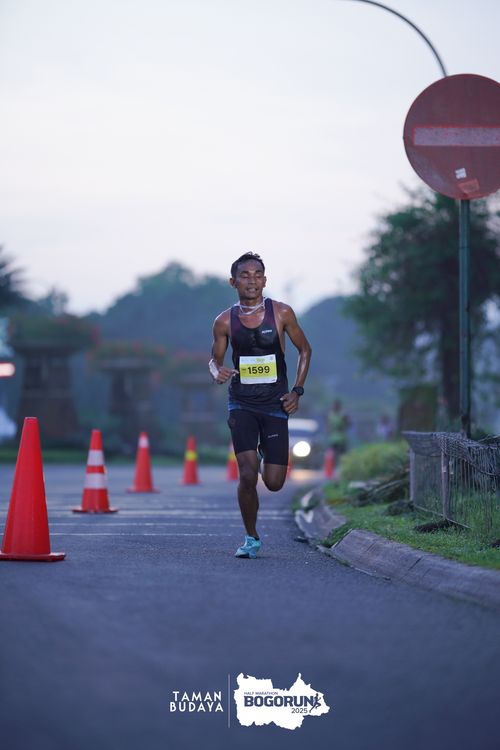Race photo from Taman Budaya x BOGORUN 2025