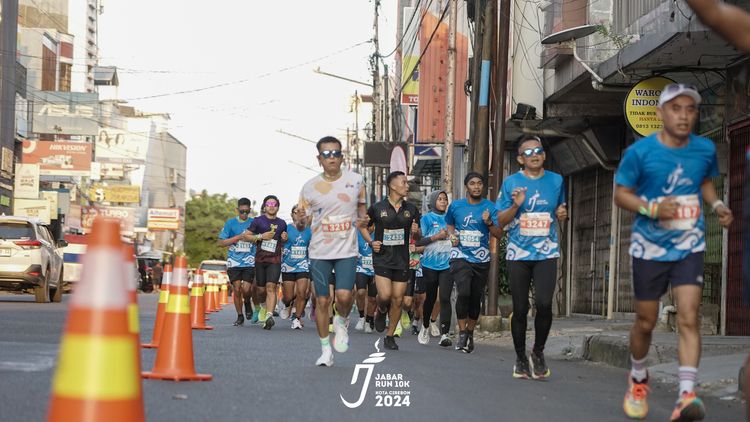 Race photo from Jabar Run 10K 2024