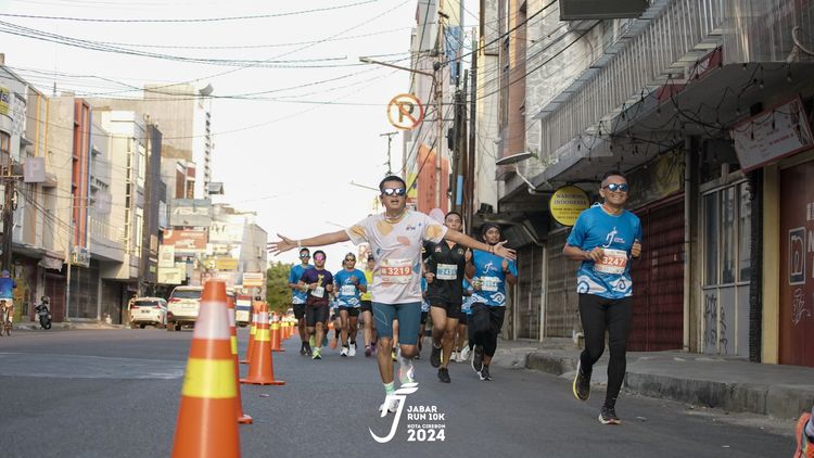 Race photo from Jabar Run 10K 2024
