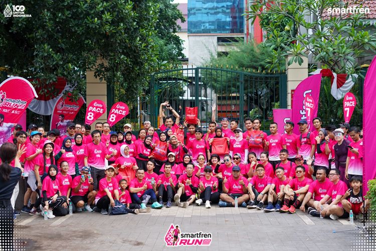 Race photo from Smartfren Run 2025 Vibes
