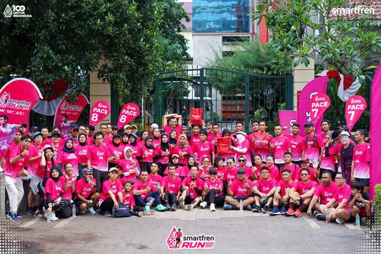 Race photo from Smartfren Run 2025 Vibes