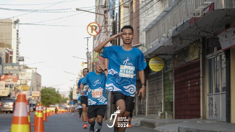 Race photo from Jabar Run 10K 2024