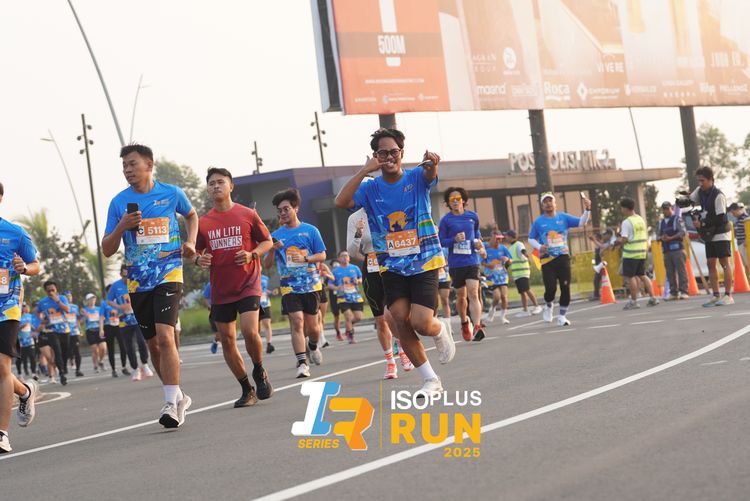 Race photo from ISOPLUS RUN 2025 - JAKARTA