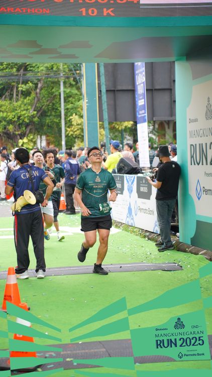 Race photo from Mangkunegaran Run 2025