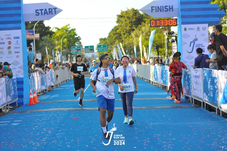 Race photo from Jabar Run 10K 2024