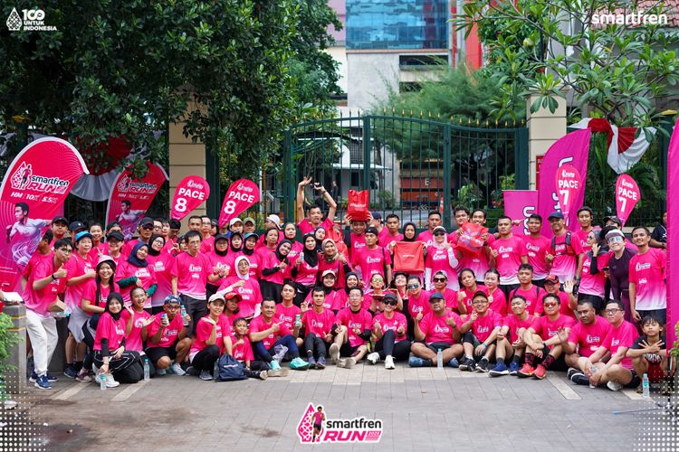 Race photo from Smartfren Run 2025 Vibes