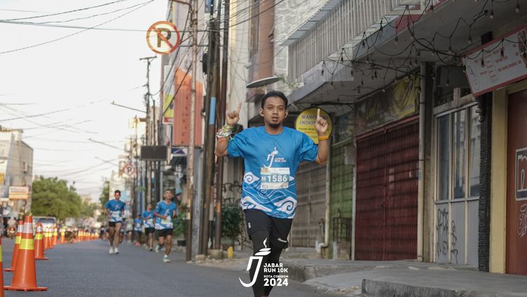 Race photo from Jabar Run 10K 2024
