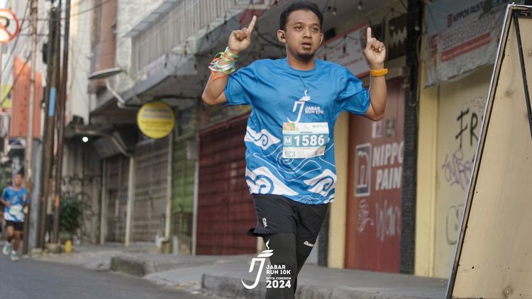 Race photo from Jabar Run 10K 2024