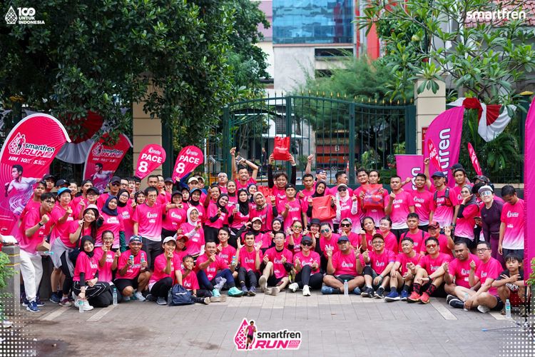 Race photo from Smartfren Run 2025 Vibes