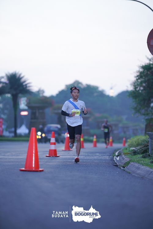 Race photo from Taman Budaya x BOGORUN 2025