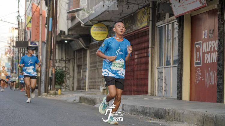 Race photo from Jabar Run 10K 2024