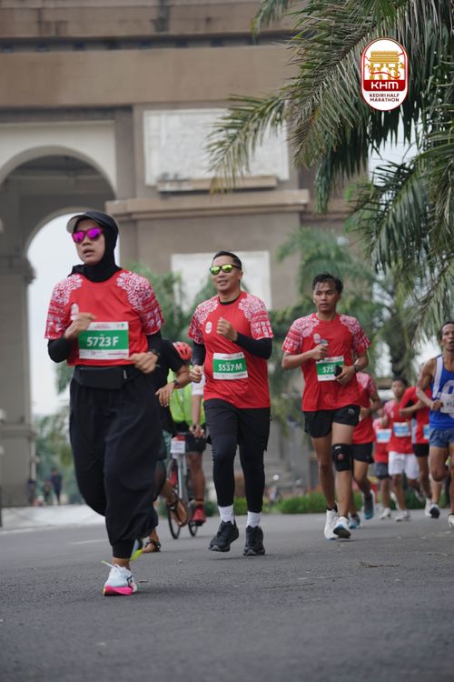 Race photo from Kediri Half Marathon 2025
