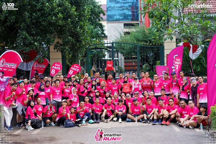 Race photo from Smartfren Run 2025 Vibes