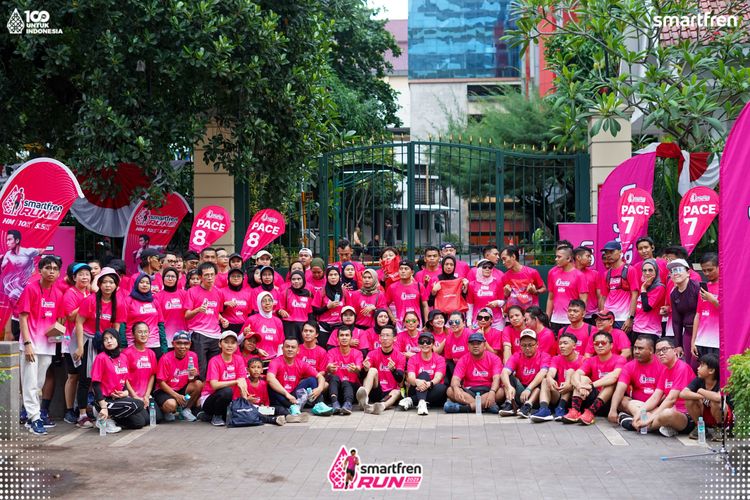 Race photo from Smartfren Run 2025 Vibes