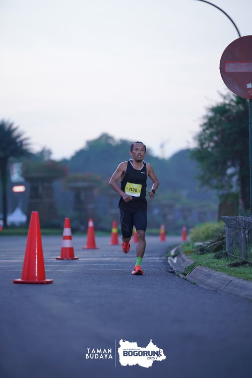 Race photo from Taman Budaya x BOGORUN 2025