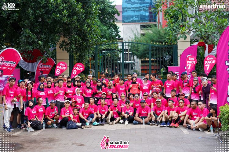 Race photo from Smartfren Run 2025 Vibes